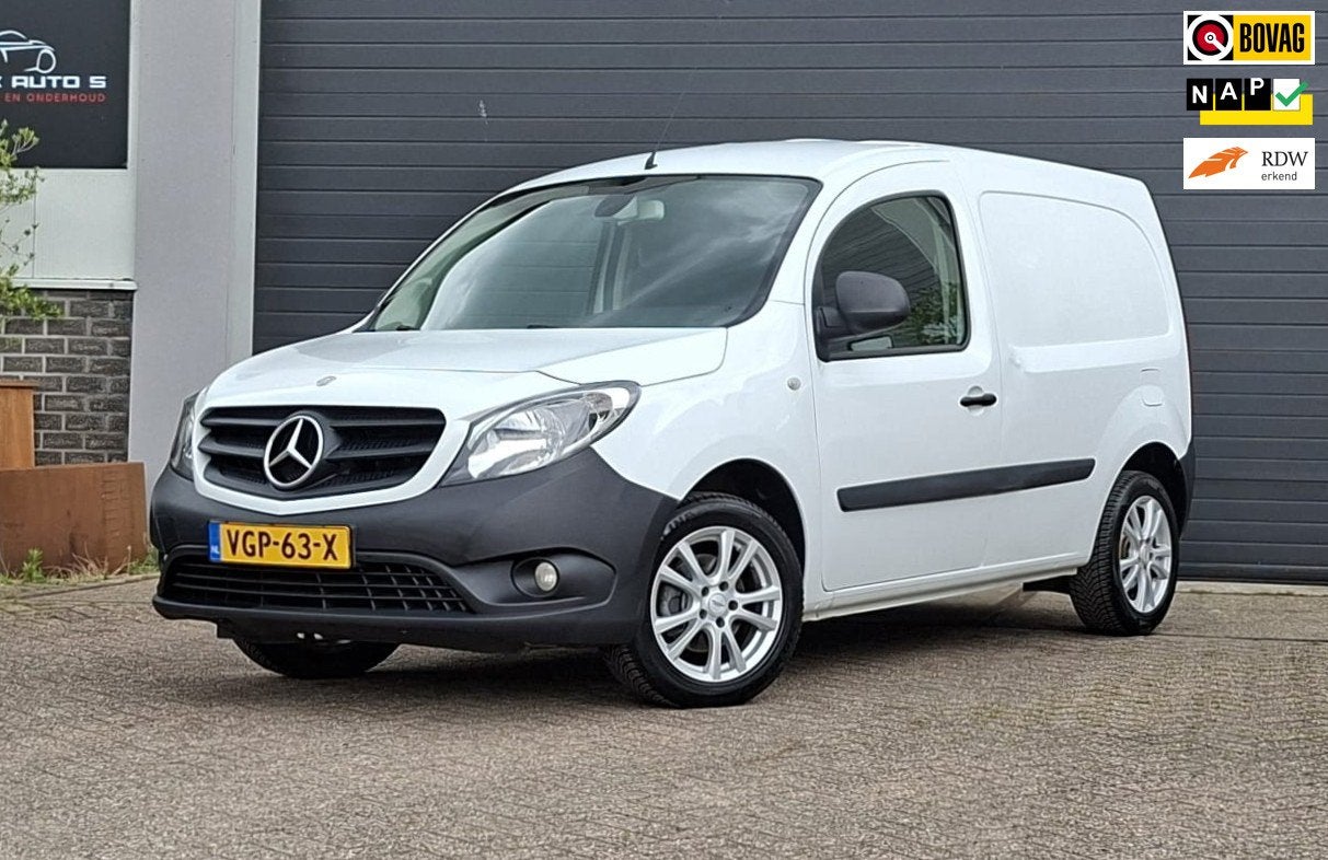 Mercedes-Benz Citan 109 CDI Airco/Netjes/Cruise/Camera/Groot, Voorwielaandrijving, Stof, Gebruikt, 4 cilinders