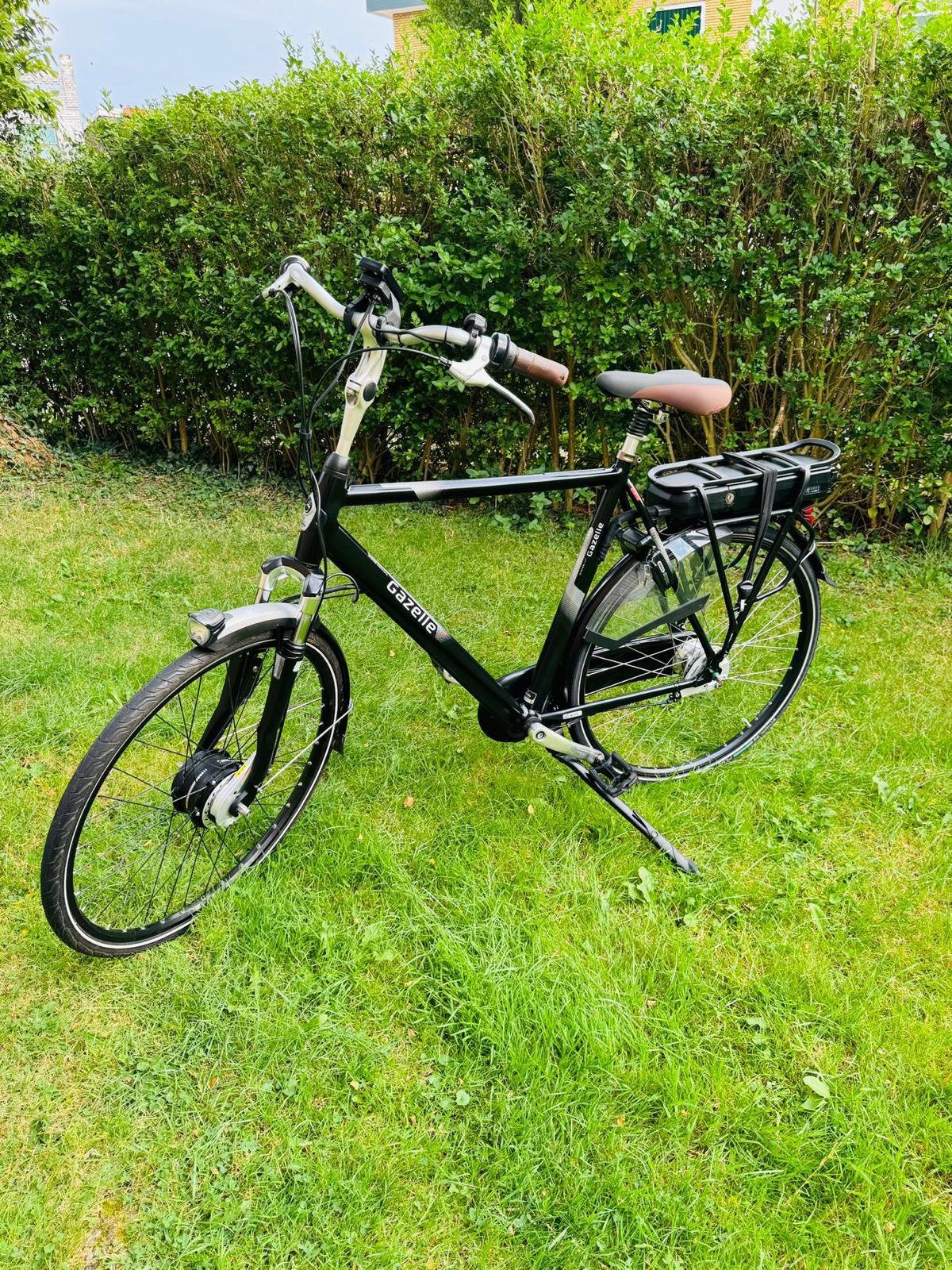Elektrische herenfiets Gazelle Orange c7+ met platinum accu, Ophalen, Zo goed als nieuw, 59 cm of meer, 50 km per accu of meer
