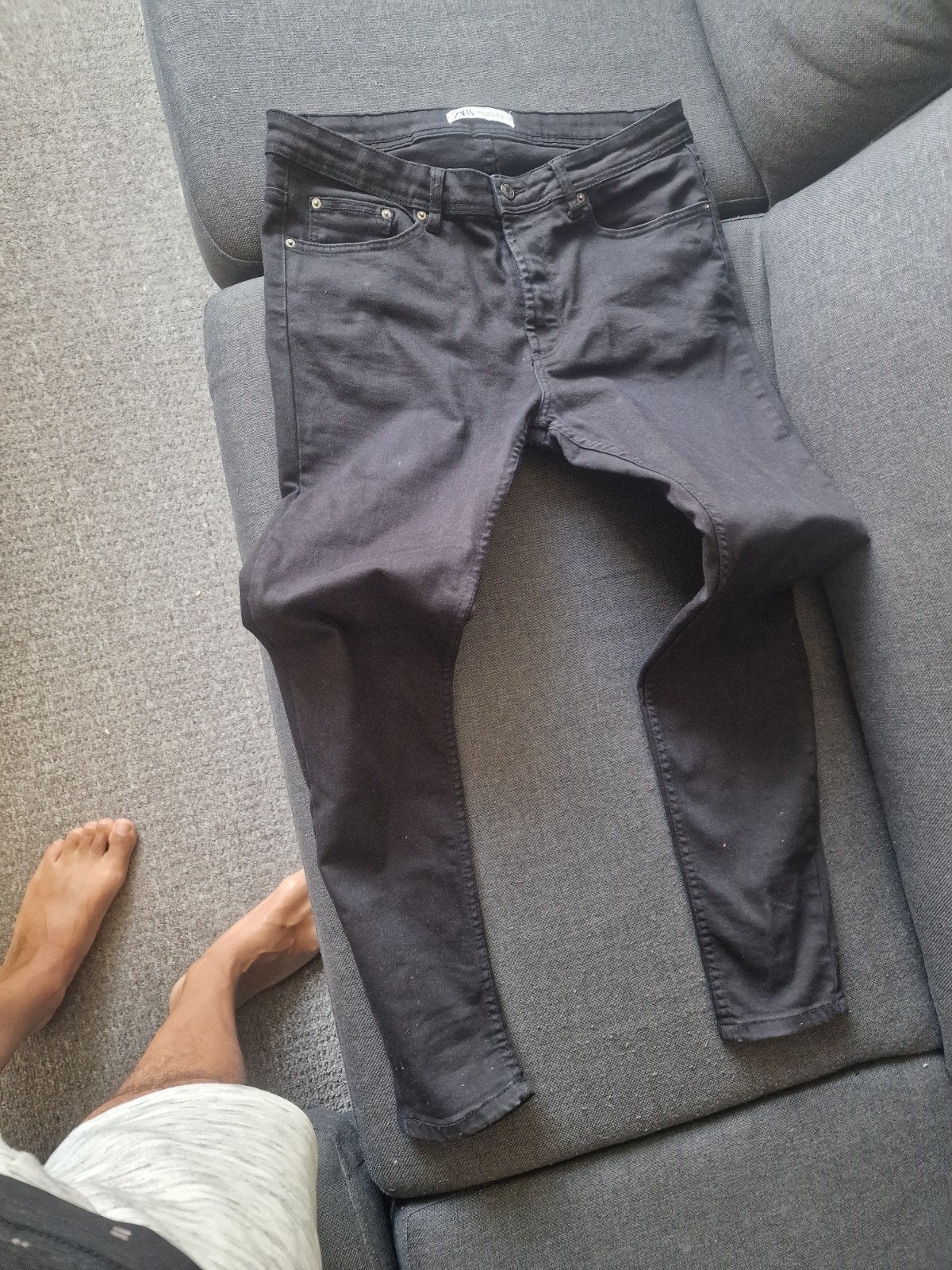 zara broek splinternieuw maat 44, Zwart, Minder dan 40 cm, Nieuw, Minder dan 35 cm