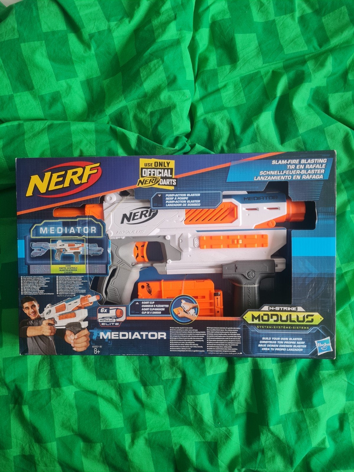 Nerf N-Strike Modulus Mediator Blaster, Ophalen of Verzenden, Nieuw, Jongen of Meisje