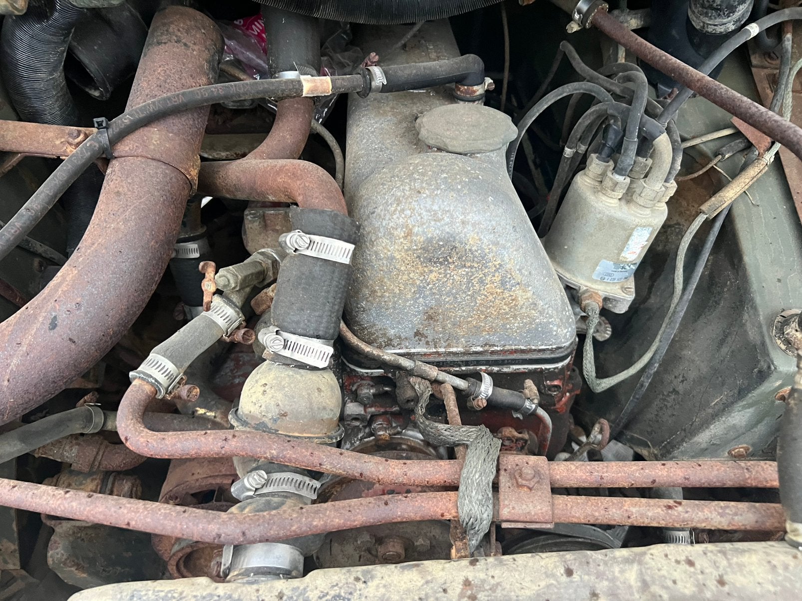 Mercedes moter voor unimog, Ophalen of Verzenden, Mercedes-Benz
