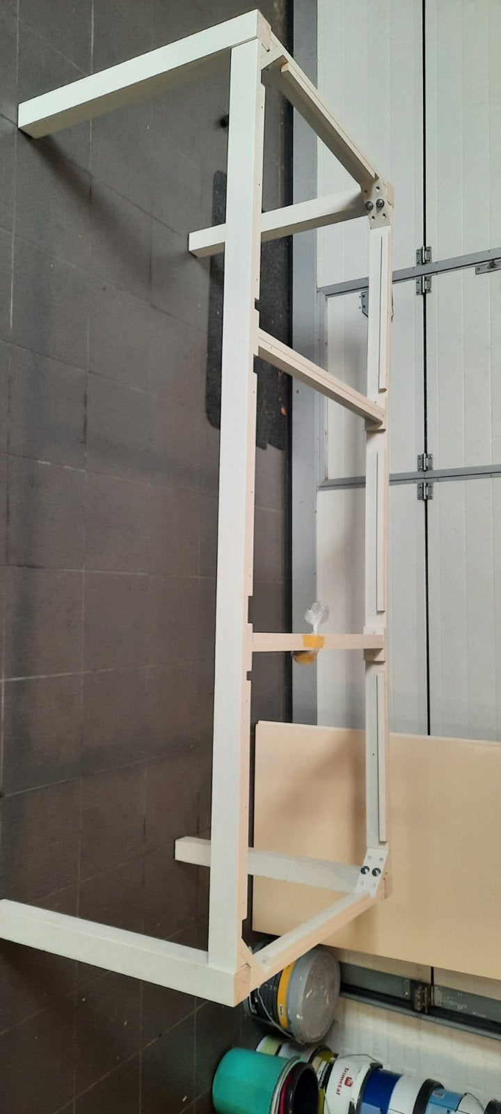 Onderstel eettafel voor blad van 220x90 cm, Ophalen, Tafelpoot, Gebruikt, 200 cm of meer