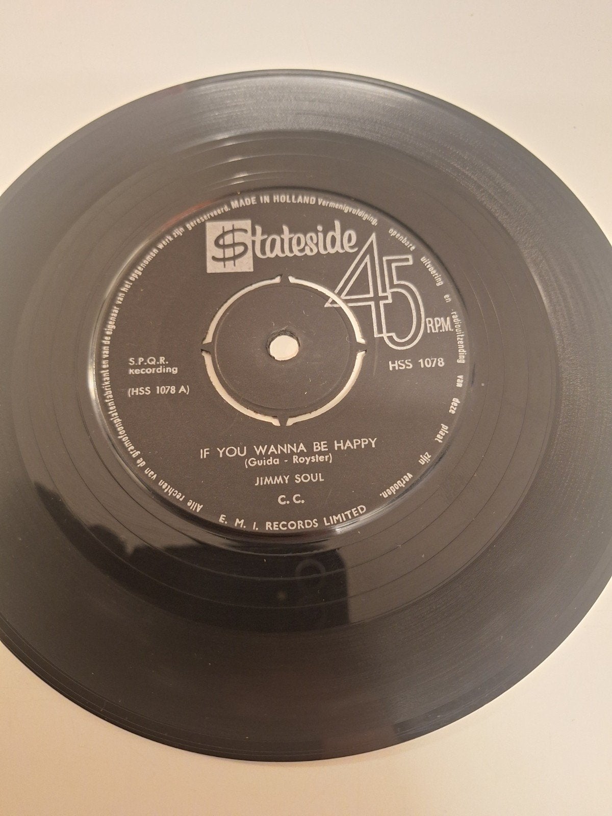 Jimmy Soul - If you wanna be happy, 1963., Verzenden, 7 inch