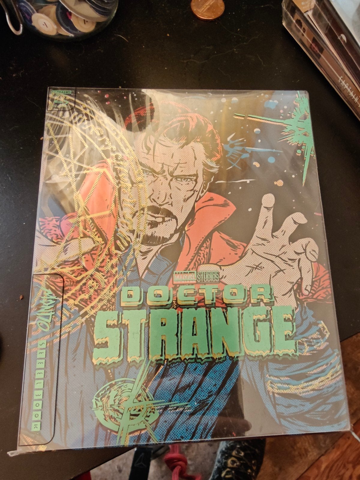 Doctor Strange 4K Ultra HD + Blu-ray Steelbook mondo editie, Cd's en Dvd's, Ophalen, Spaans, Film, Science Fiction en Fantasy