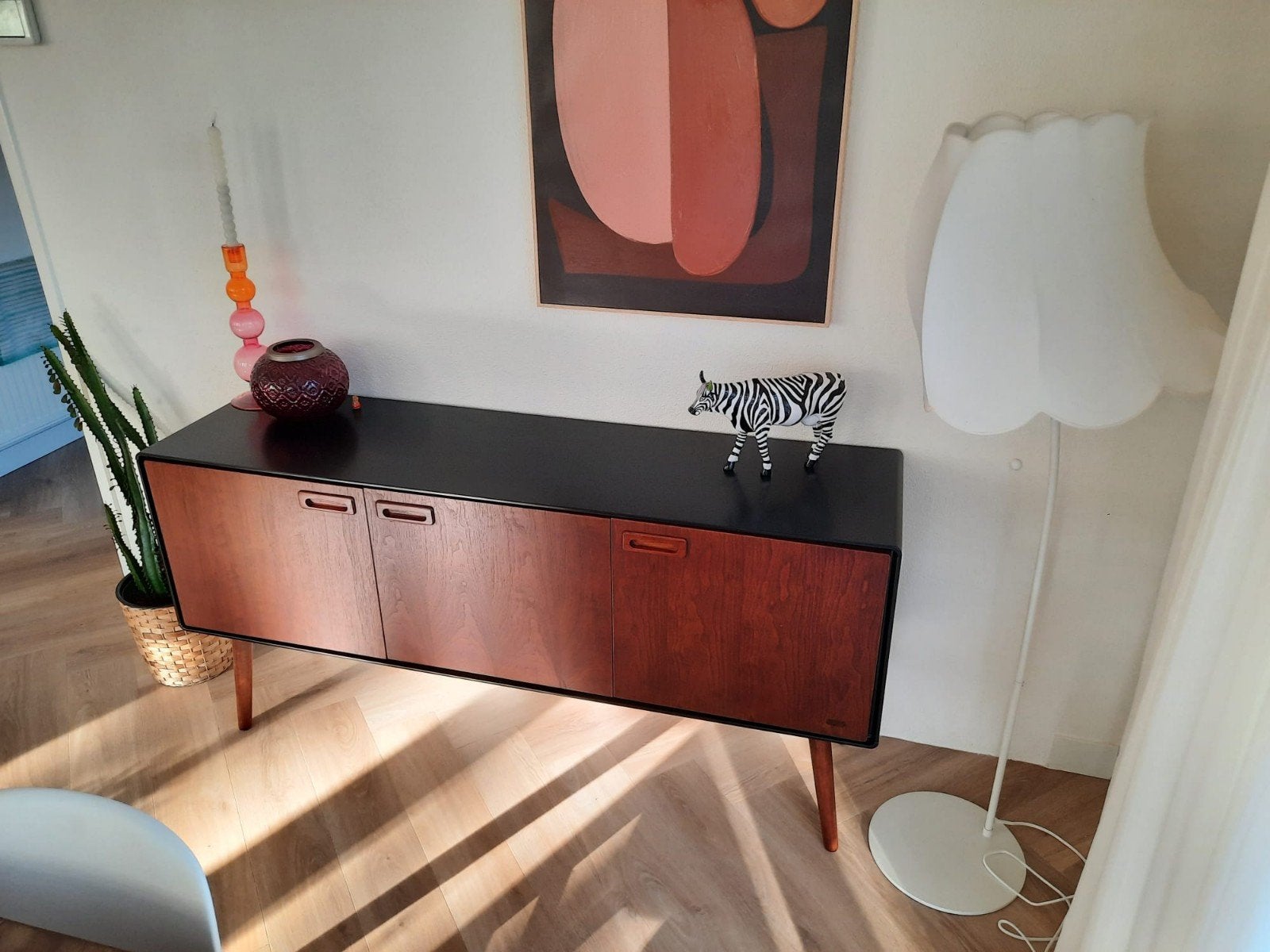 Dutchbone Dressoir - 150x73x40 cm, Ophalen, Modern, Industrieel, 150 tot 200 cm, 25 tot 50 cm
