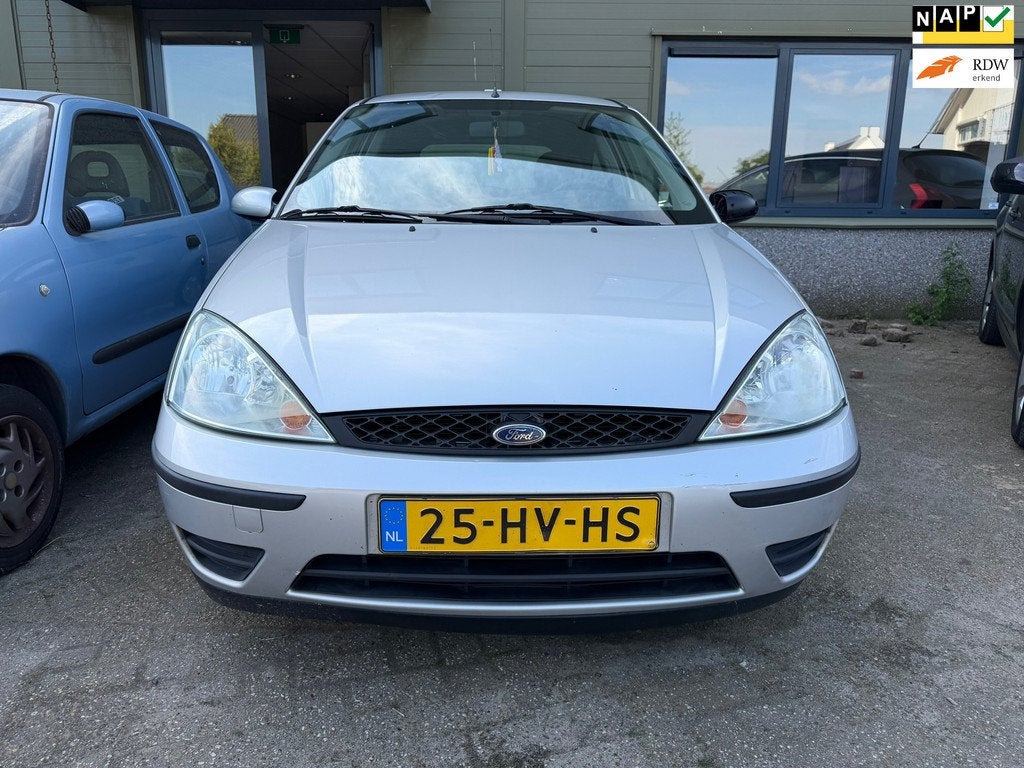 Ford Focus 1.4-16V, 3-deurs, Airco, APK 03-02-2027., Auto's, Ford, Elektrische ramen, 15 km/l, Gebruikt, 4 cilinders