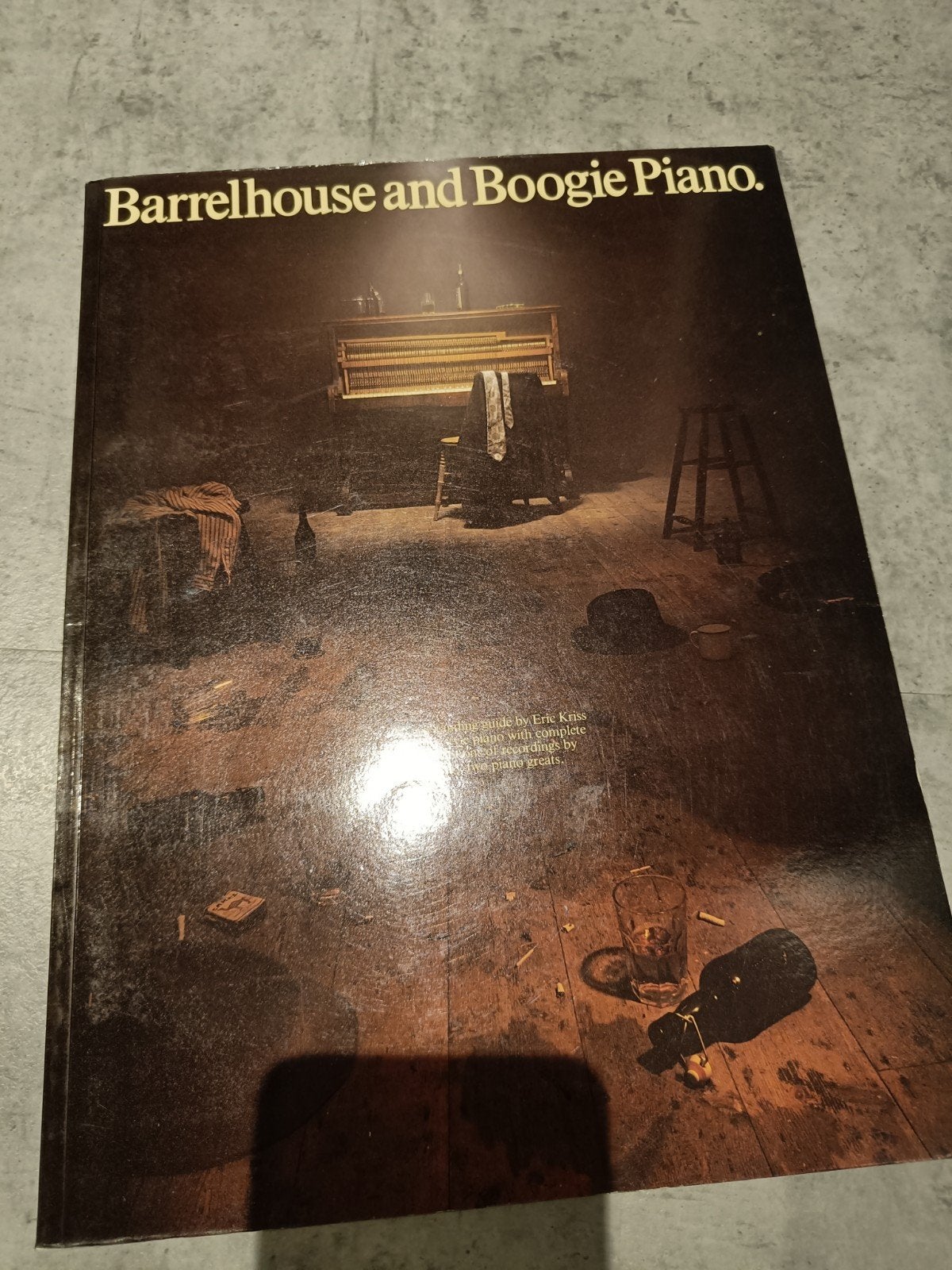 Barrelhouse en Boogie Piano - Eric Kriss (Bladmuziek), Ophalen of Verzenden, Zo goed als nieuw, Artiest of Componist, Jazz