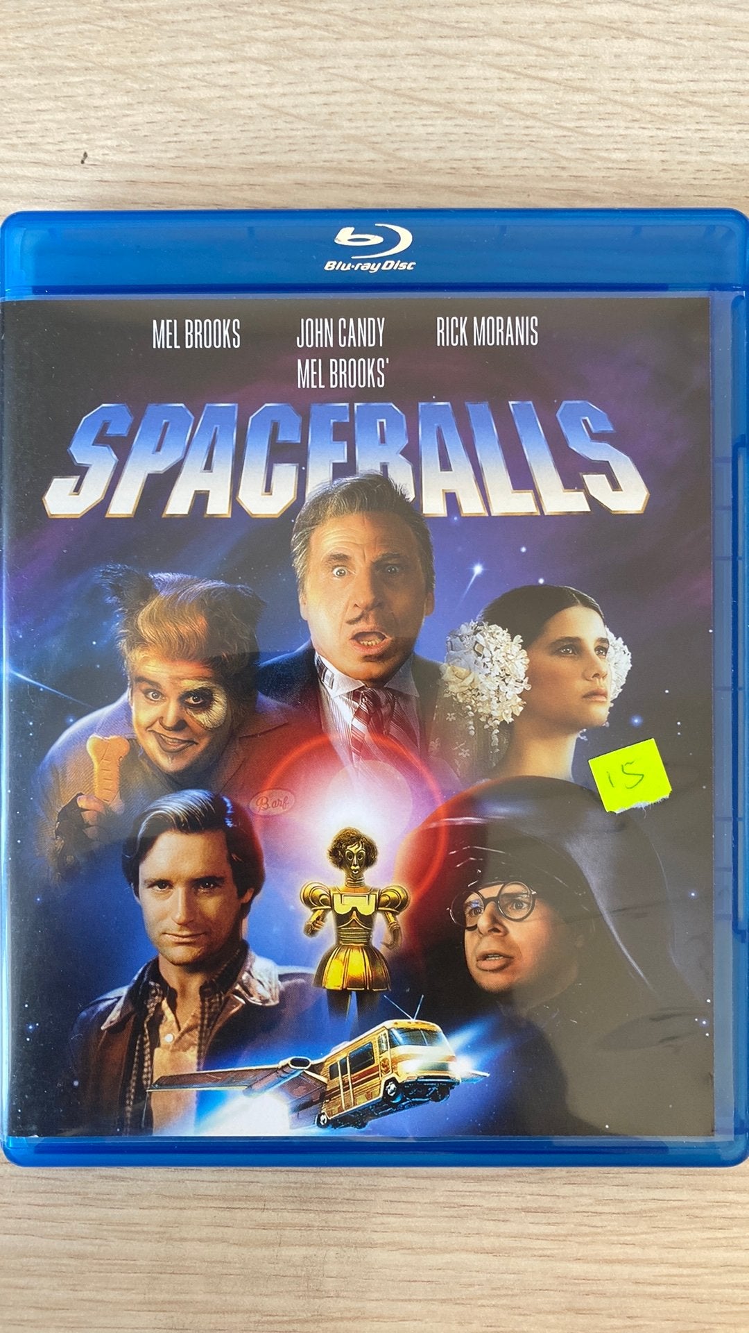 Spaceballs blu ray, Ophalen of Verzenden, Zo goed als nieuw, Avontuur
