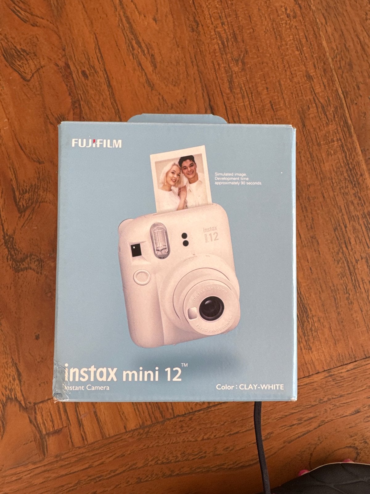 Fujifilm Instax Mini 12 Instant Camera Clay White, Ingebouwde flitser, Nieuw, Instant camera, Ophalen of Verzenden