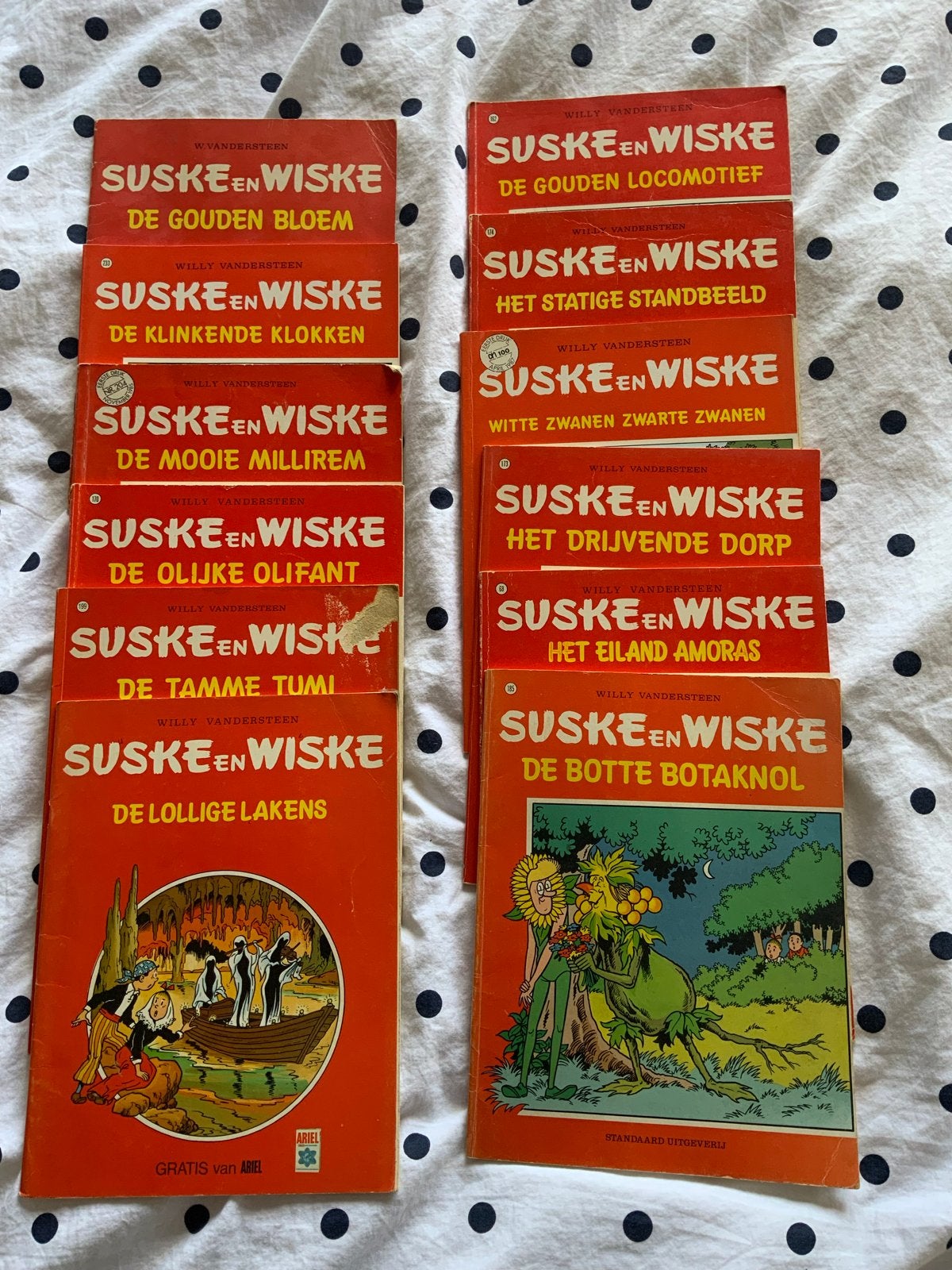 Suske en Wiske collectie - 10 stripboeken, Meerdere stripboeken, Ophalen of Verzenden, Gelezen
