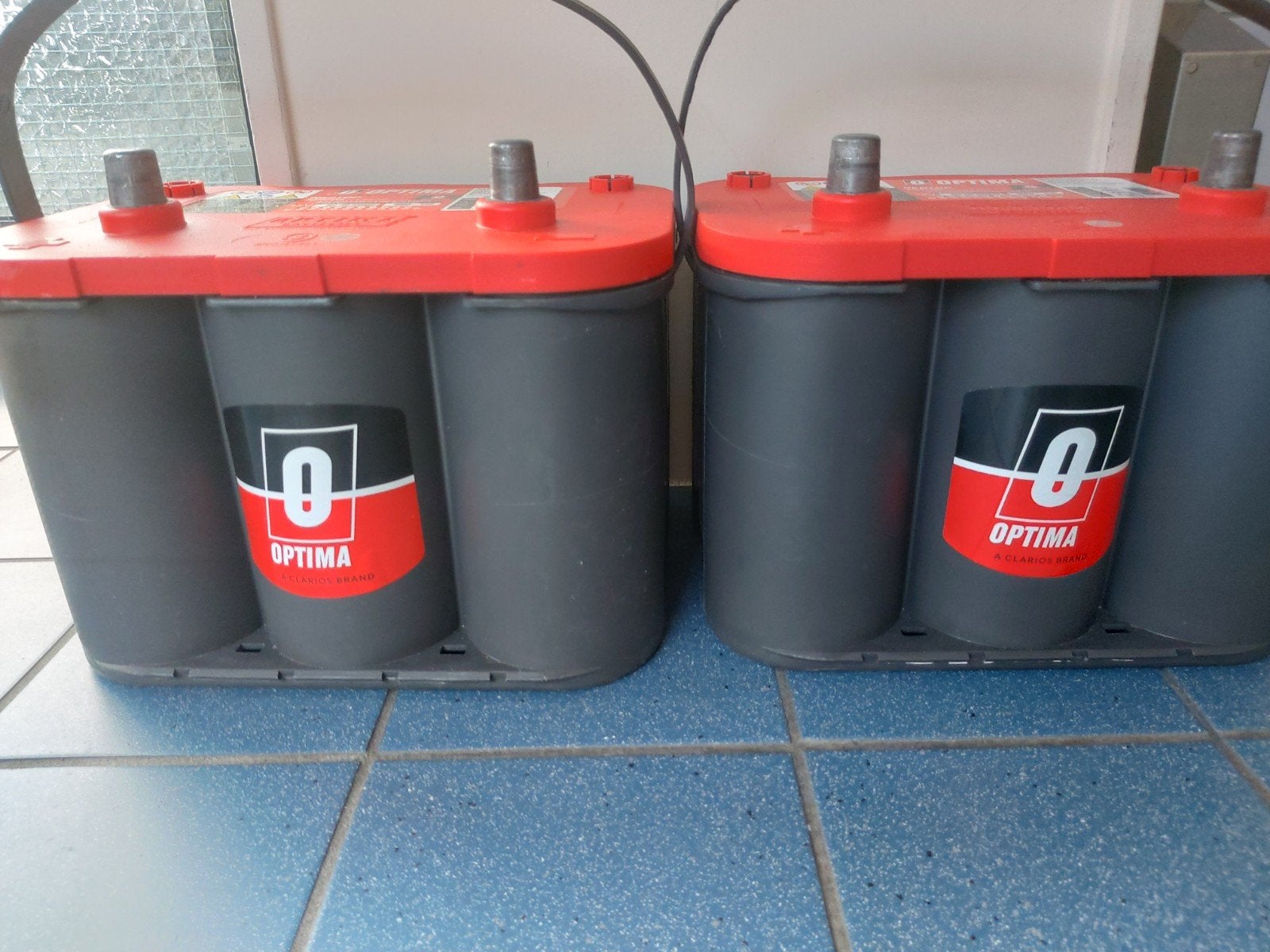 Optima Redtop nieuwste type Clarios 12V 50Ah 815EN Accu ZGAN, Ophalen of Verzenden, Gereviseerd, Universele onderdelen