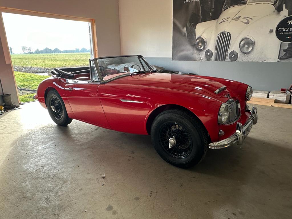 Austin-healey mk2 BJ 7 nieuwstaat, Cabriolet, 132 pk, Leder, Overige kleuren