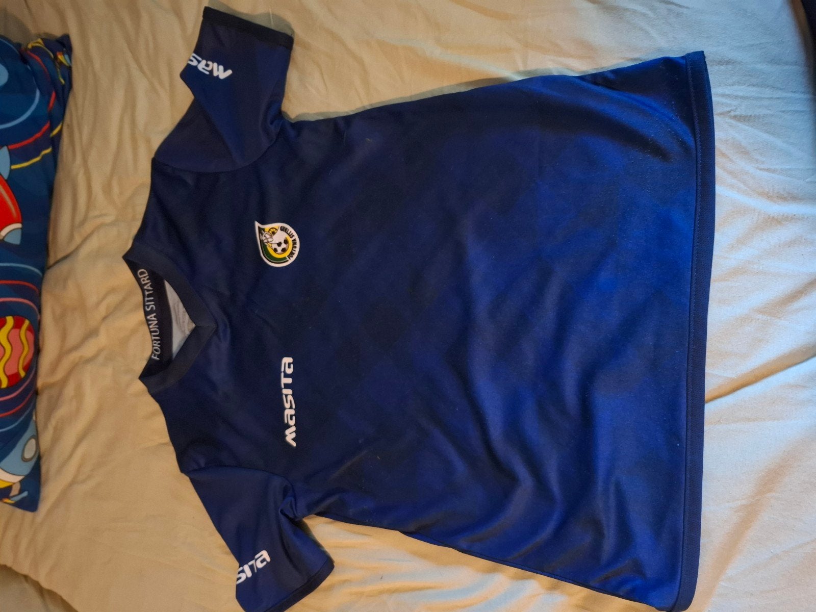 Voetbalshirt Fortuna Sittard - Maat 140, Kinderen en Baby's, Fortuna Sittard, Gebruikt, Ophalen of Verzenden, Shirt of Longsleeve