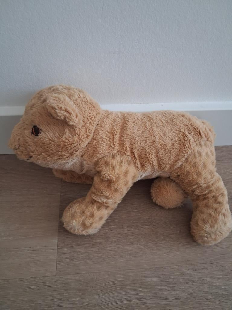 Knuffel Ikea leeuw welp leeuwtje L1372, Ophalen of Verzenden, Zo goed als nieuw, Overige typen