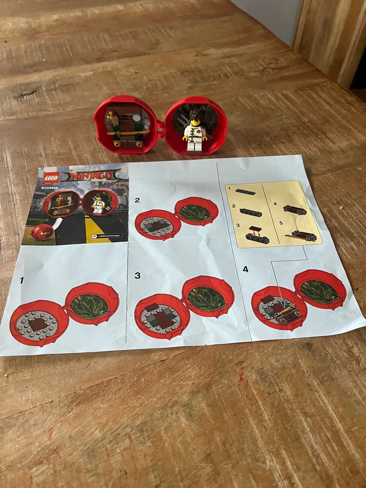 Lego Ninjago Movie Pod 5004916 - 100% compleet, Kinderen en Baby's, Speelgoed | Duplo en Lego, Lego, Ophalen of Verzenden, Zo goed als nieuw