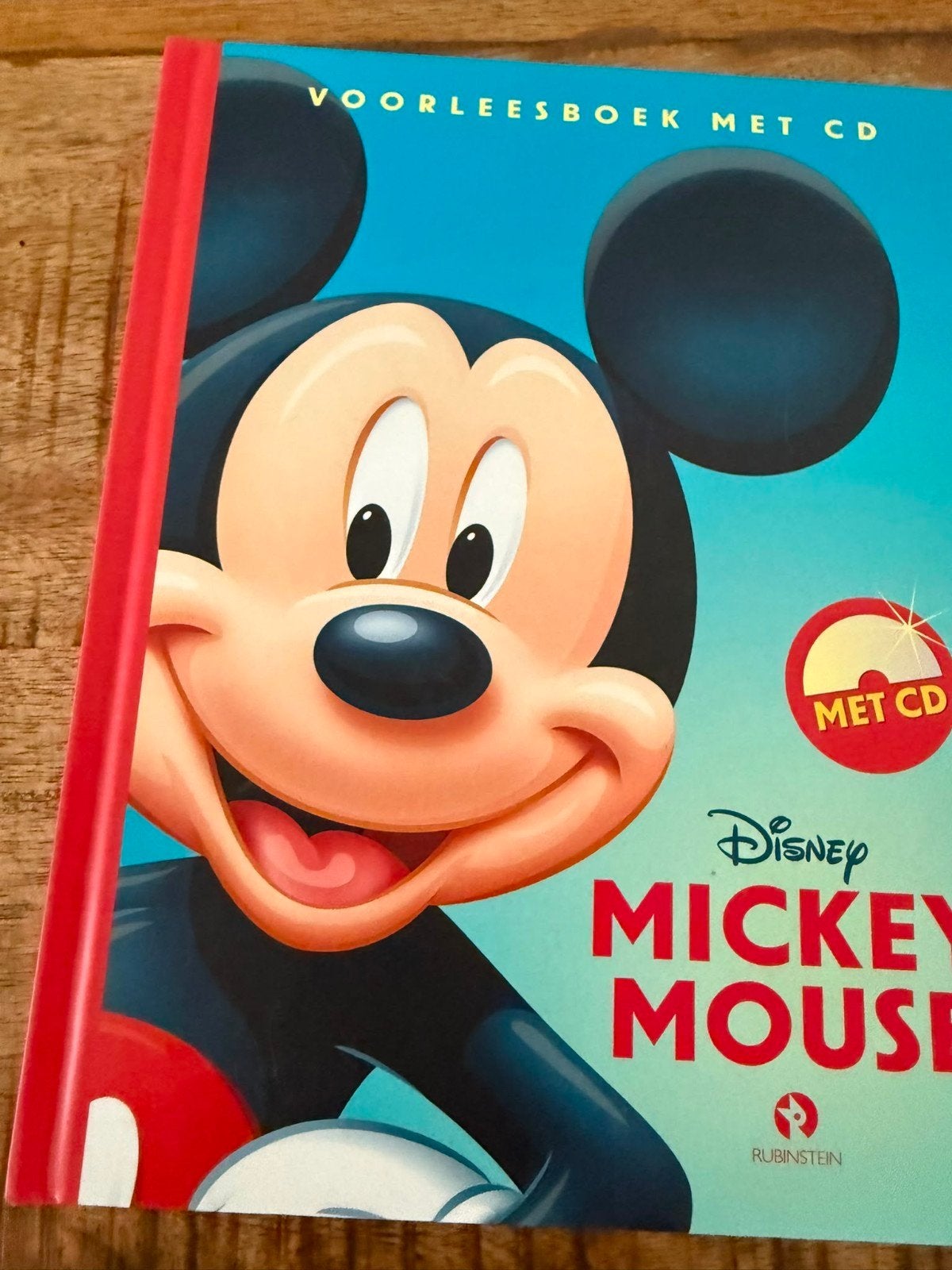 Disney Mickey Mouse Voorleesboek met CD, Boeken, Kinderboeken | Kleuters, Fictie algemeen, Jongen of Meisje, Nieuw, Ophalen of Verzenden