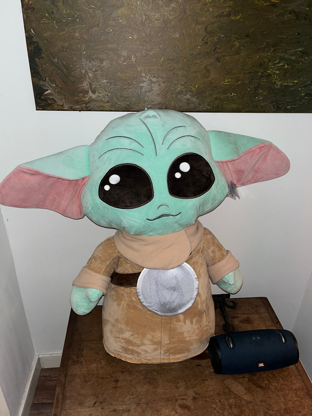 XXL Baby Yoda Grogu Knuffel - Nieuw met label, Overige typen, Nieuw, Ophalen of Verzenden, Met label