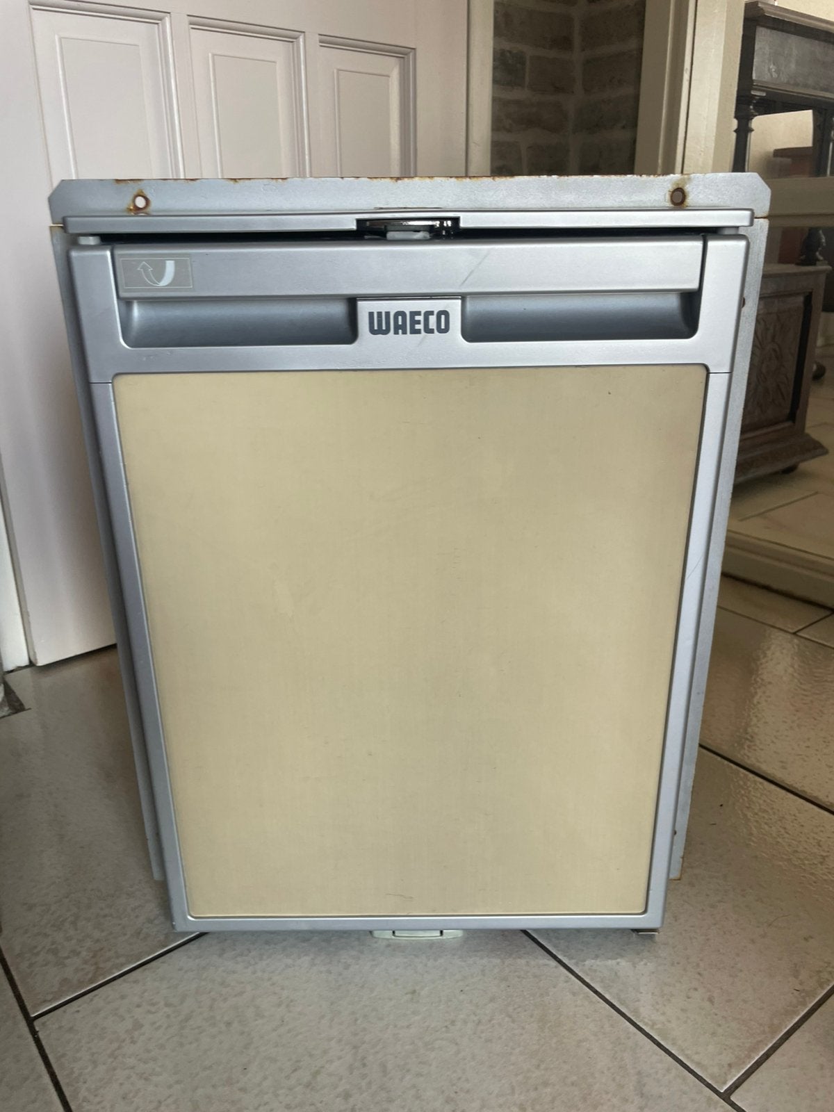Waeco Coolmatic CRP-040 compressor koelkast 40ltr 12 en 24 V, Ophalen, Zo goed als nieuw, Kombuis en Sanitair