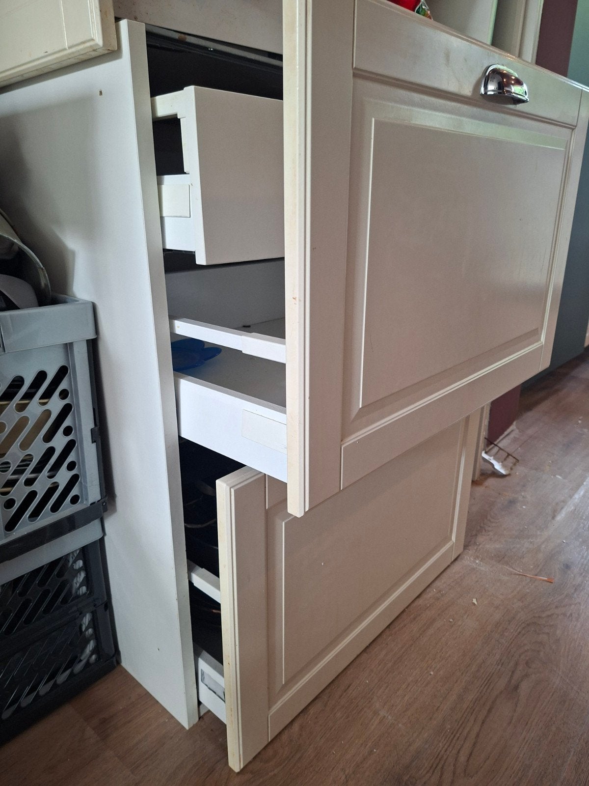 Keukenkast 60 br, 3 lades - Ikea Metod Bodbyn, Ophalen, Gebruikt, 50 tot 100 cm, Minder dan 100 cm