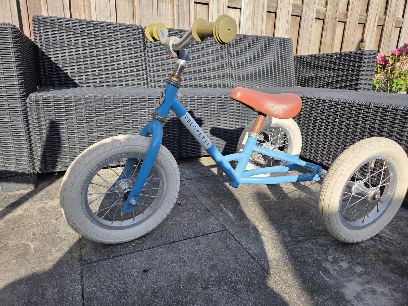 Veloretti loopfiets - functioneert nog prima!, Ophalen, Gebruikt, Loopfiets