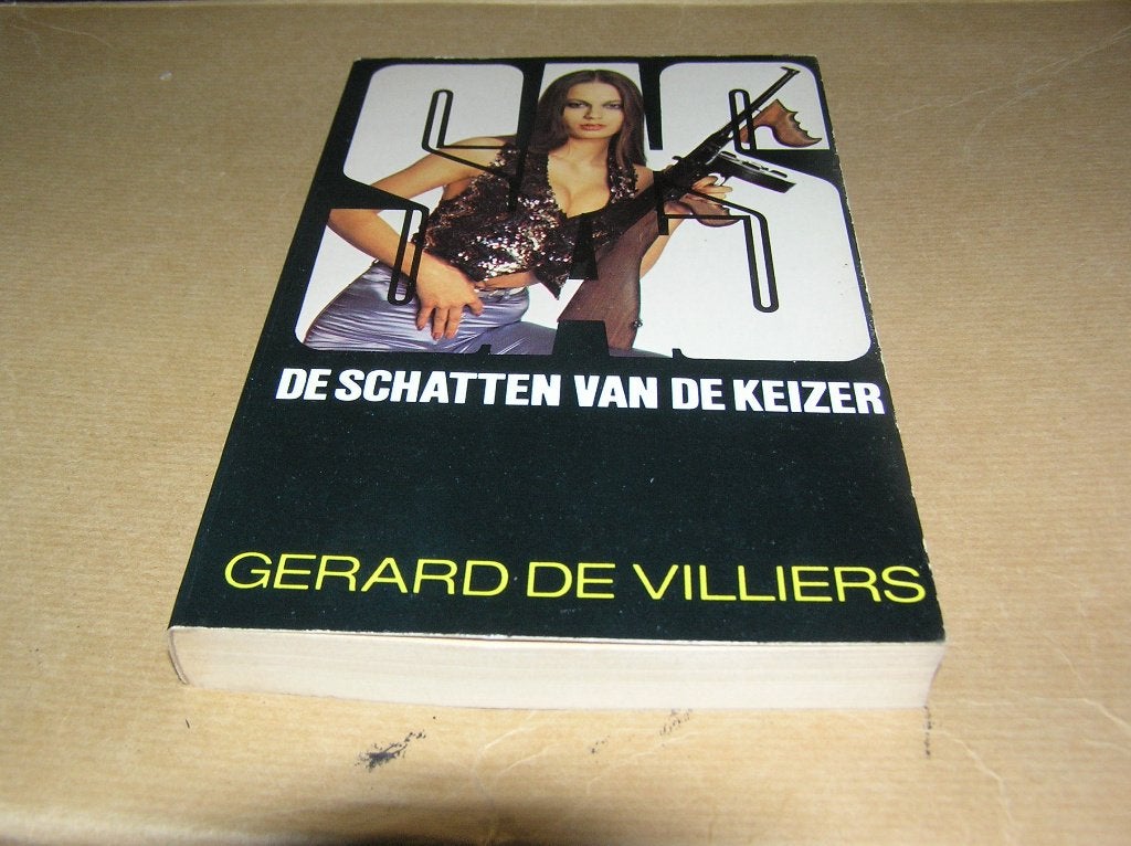 De Schatten van de Keizer | SAS -  Gérard de Villiers, Ophalen of Verzenden, Zo goed als nieuw, Gérard de Villiers