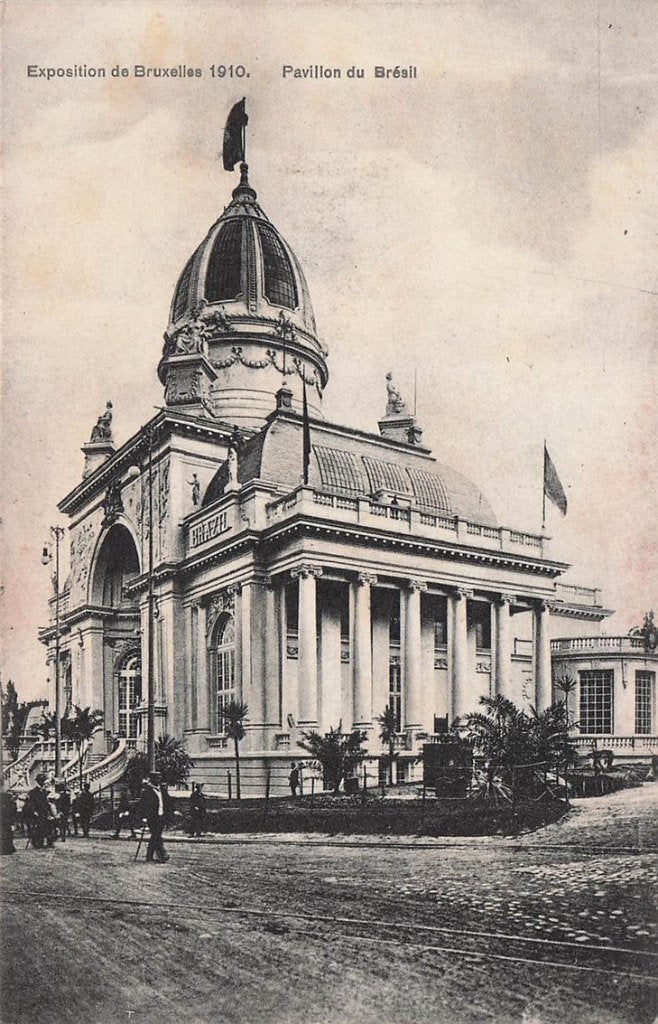 702-334-061 Exposition De Bruxelles 1910 Pavillon Du Bresil, Verzenden, Voor 1920, Overig Europa
