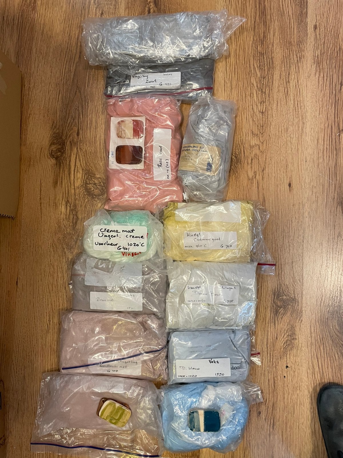 Diverse Aardewerk Glazuren 7 kg. Robbelien, Veka, Vingerling, Ophalen of Verzenden, Nieuw