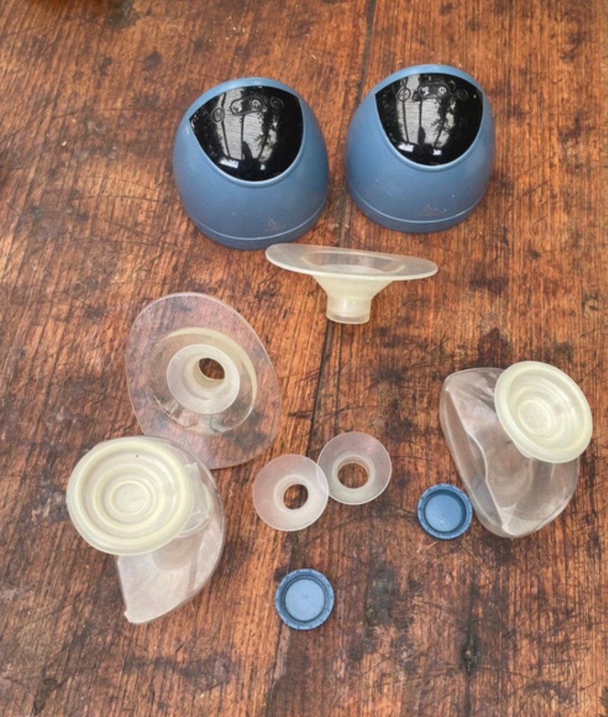 Horigen hele fijne elektrische kolf set, Gebruikt, Borstkolf, Ophalen of Verzenden, BPA-vrij