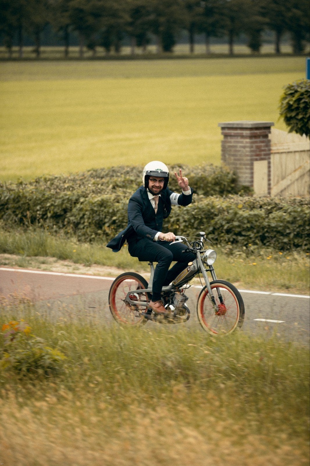 Motobecane Mobylette Custom 1971 met kenteken, Fietsen en Brommers, Brommers | Oldtimers, Maximaal 45 km/u, 72 cc, Ophalen, Overige merken