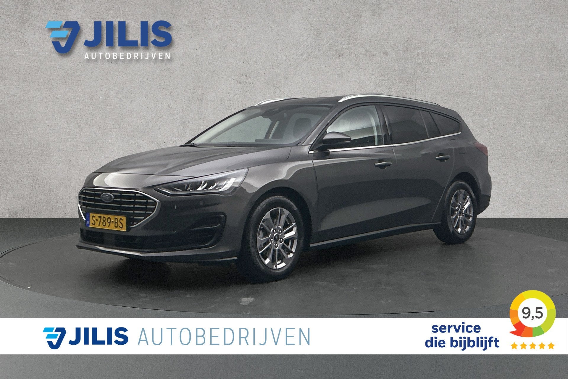 Ford FOCUS Wagon 1.0 EcoBoost Hybrid Titanium | LED koplampe, Auto's, Stof, Gebruikt, Origineel Nederlands, Handgeschakeld