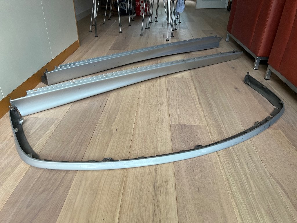 zijskirts en voorspoiler Saab 9-3 OG, Ophalen, Gebruikt, Saab, Bumper