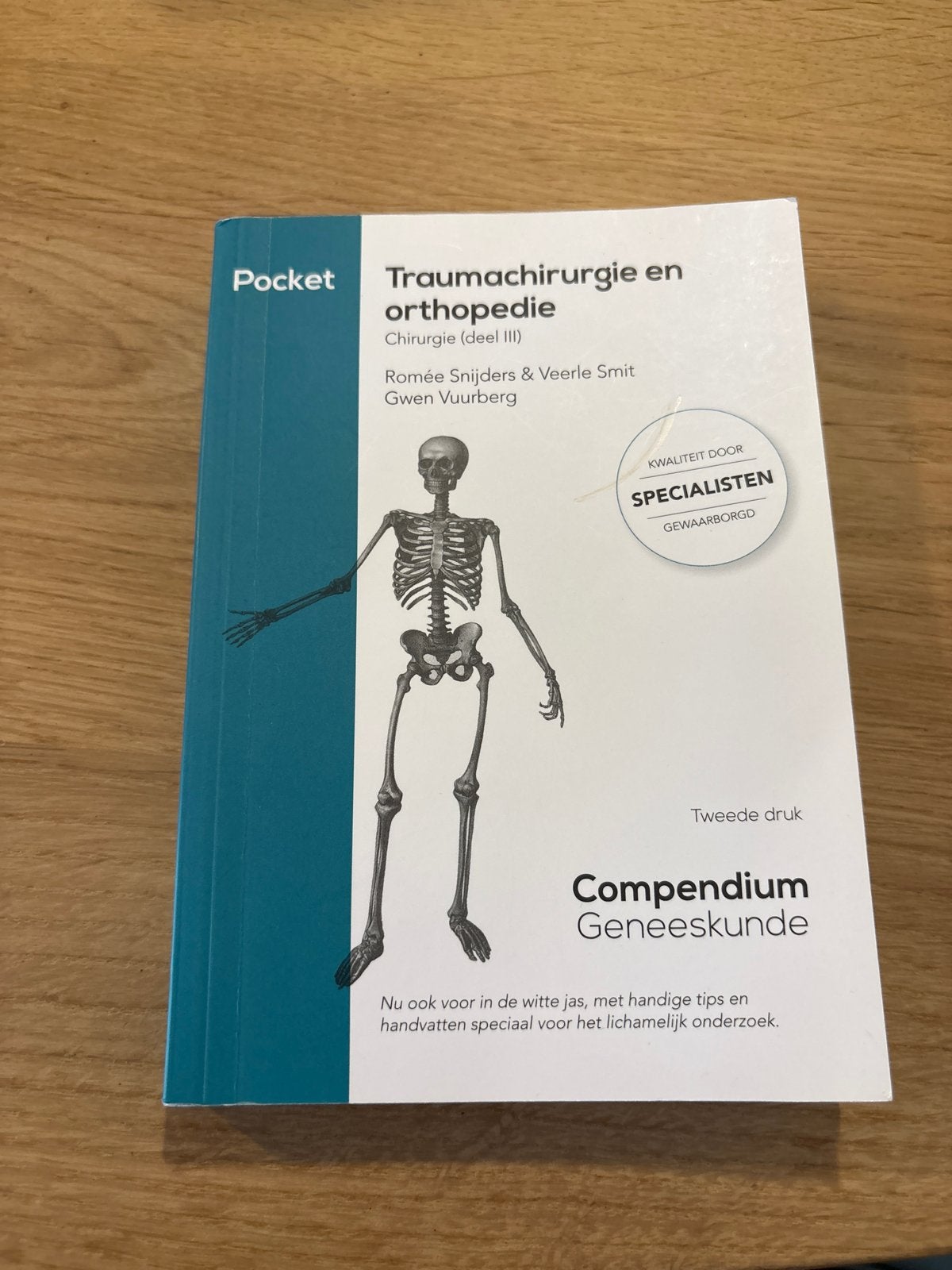 Compendium Geneeskunde pocket Traumachirurgie en Orthopedie, Boeken, Ophalen of Verzenden, Beta, Zo goed als nieuw, WO