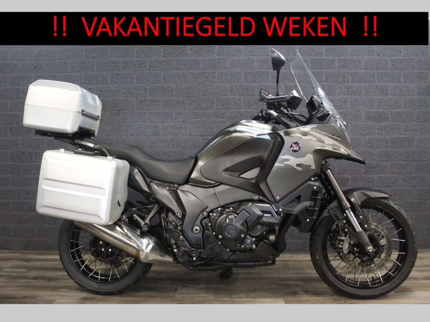 HONDA VFR 1200 X DCT CROSSTOURER (bj 2014) 41,565 km, Motoren, Motoren | Honda, HONDA, Motorrijbewijs A, Bedrijf, Onbekend
