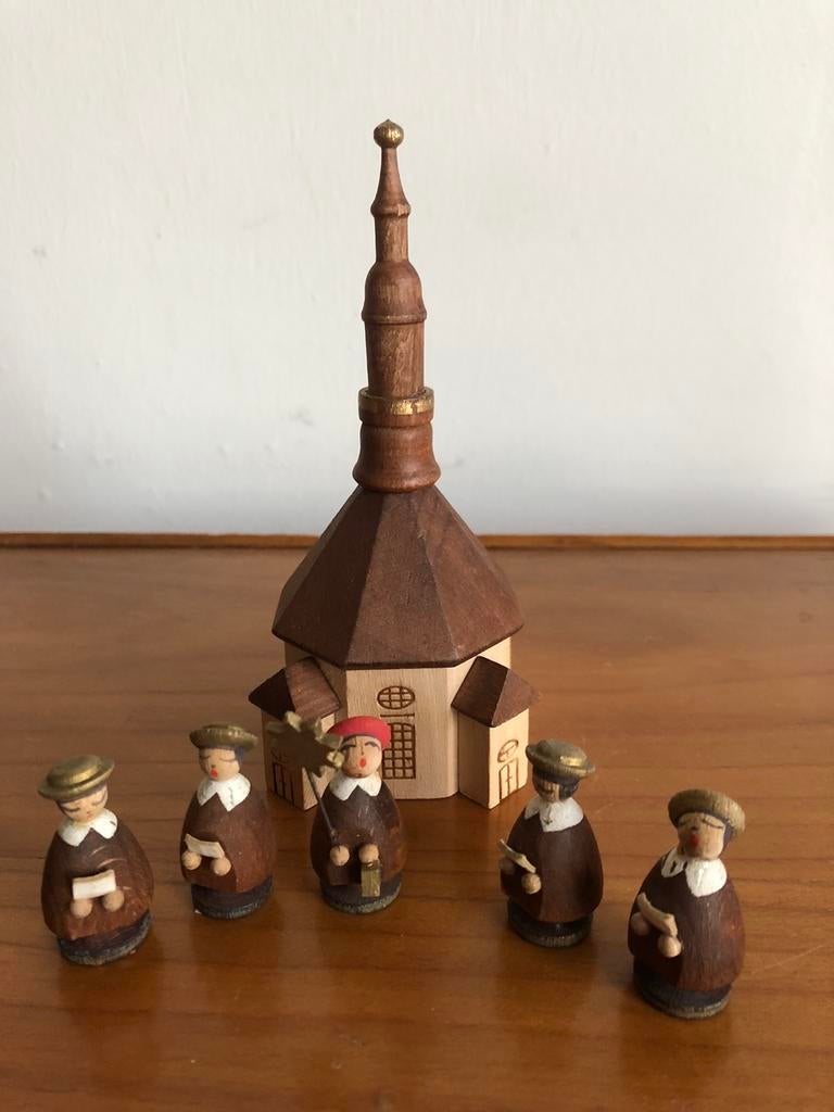 Erzgebirge volkskunst, koorzangers., Ophalen of Verzenden, Zo goed als nieuw