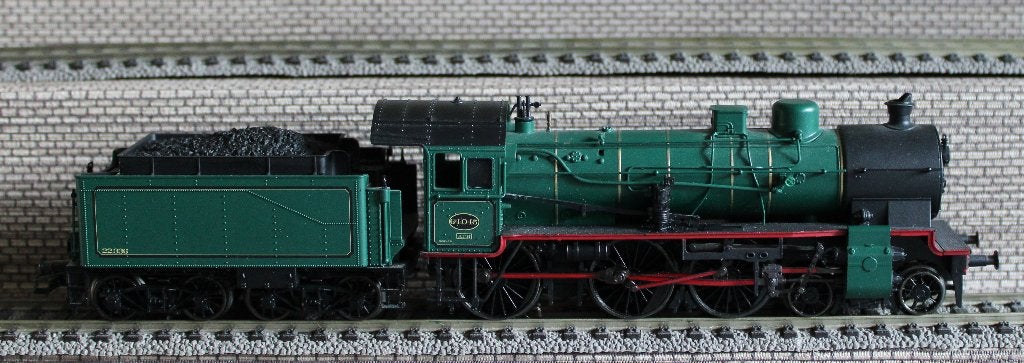 Stoom locomotief NMBS - SNCB, Wisselstroom, Locomotief, Ophalen of Verzenden, Zo goed als nieuw