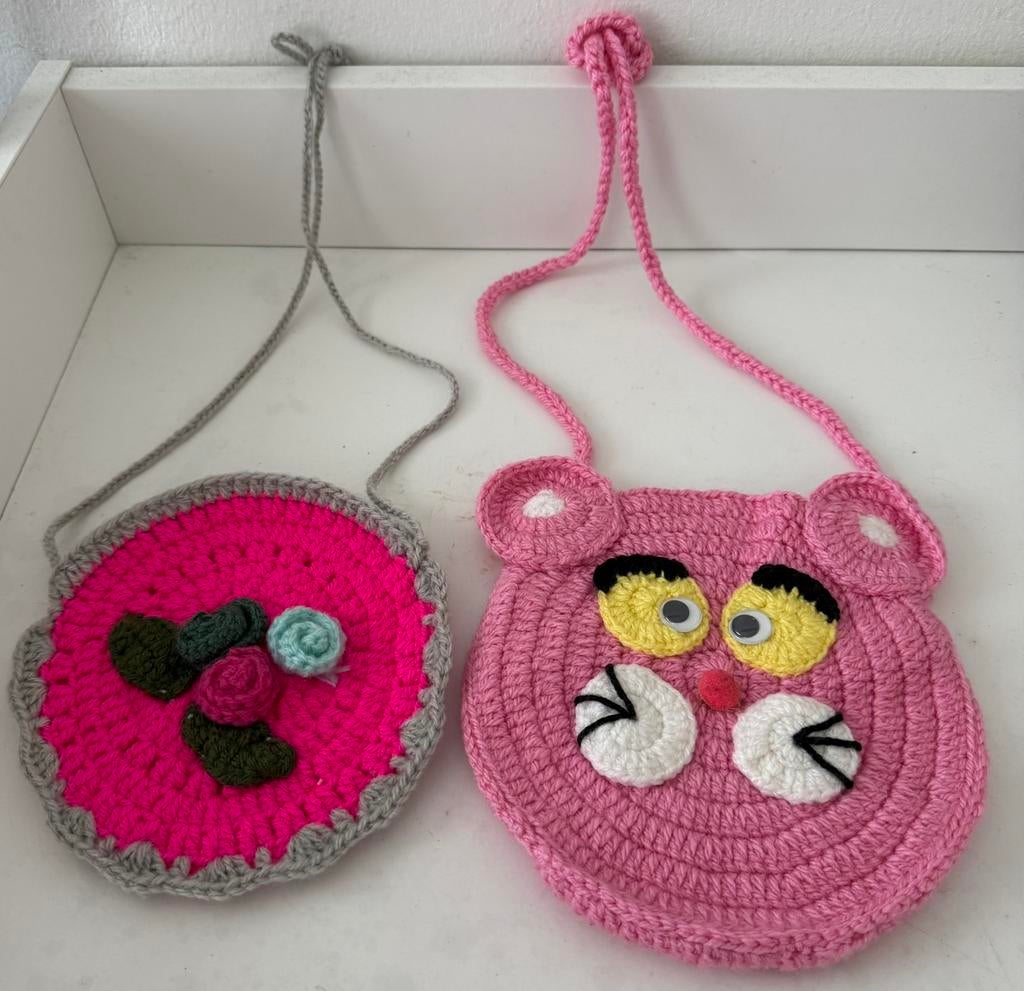 gebreide tas, Sieraden, Tassen en Uiterlijk, Tassen | Damestassen, Ophalen, Nieuw