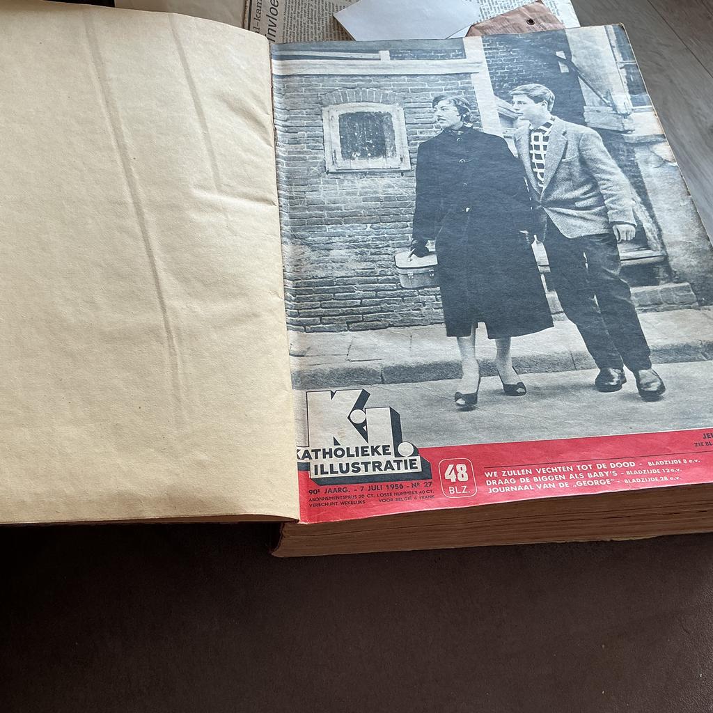 25 katholieke illustratie, Ophalen of Verzenden, 1940 tot 1960, Tijdschrift