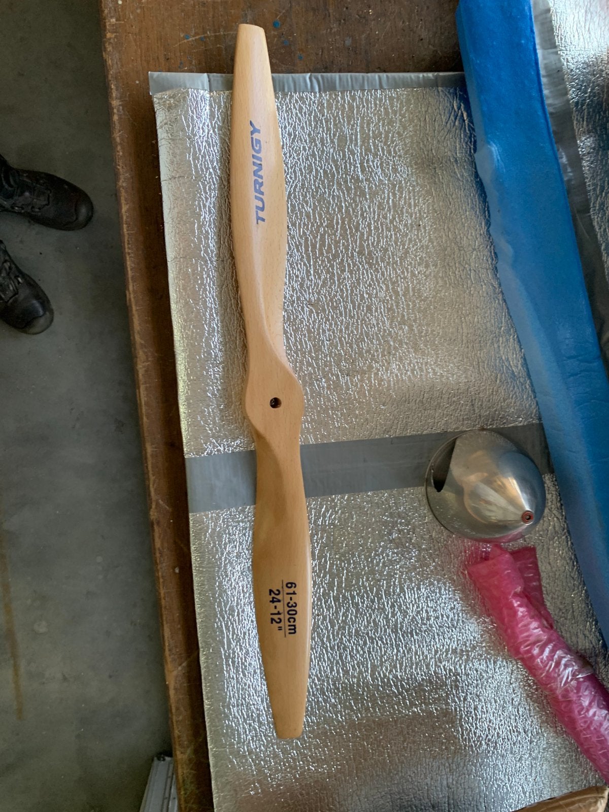 Turnigy 24*12 brandstof prop, Ophalen of Verzenden, Nieuw, Benzine, RTF (Ready to Fly)