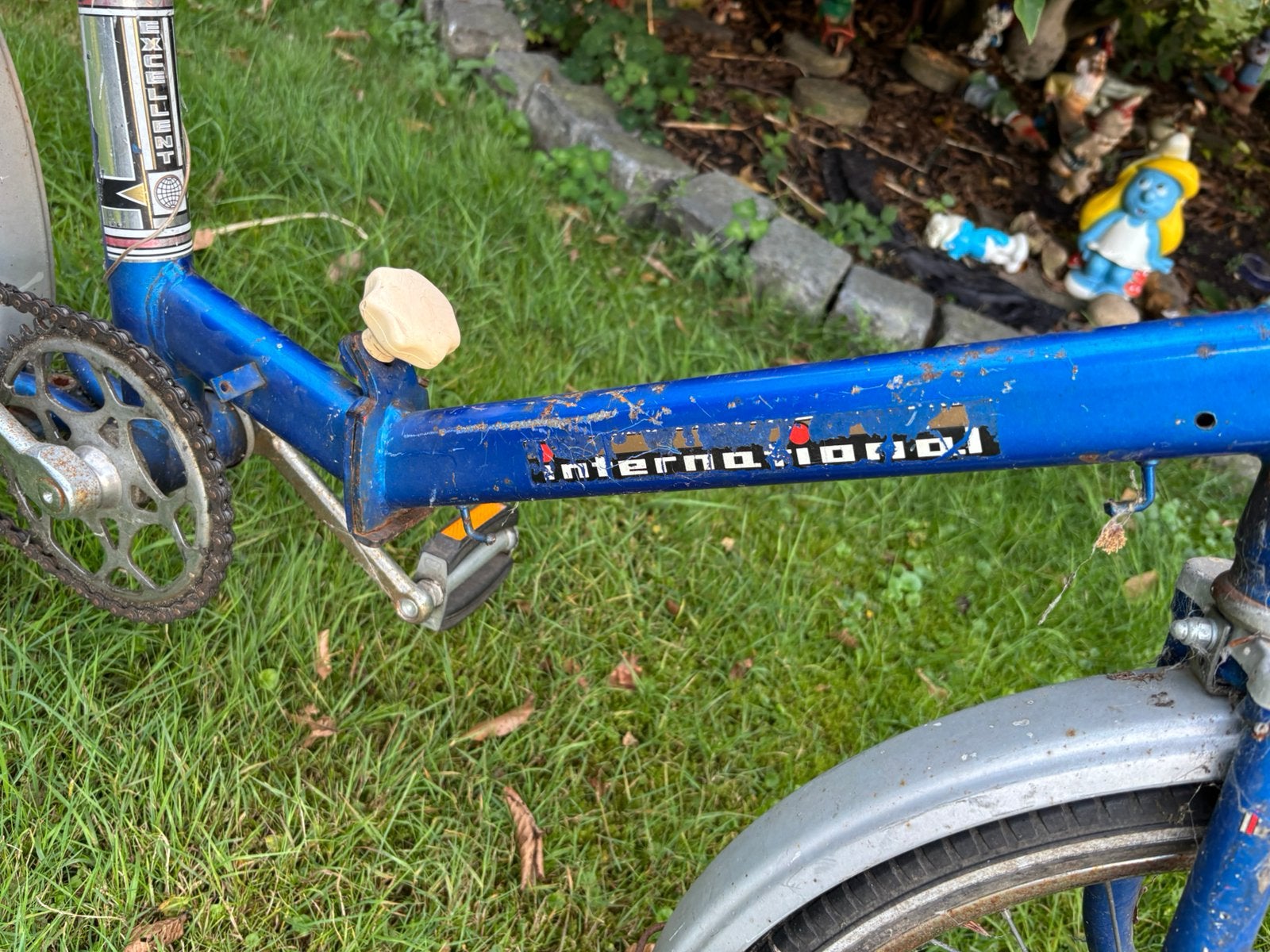 Vouwfiets vitrage oudje nu voor 75 euro met goede bandjes, Ophalen of Verzenden, Gebruikt, 20 inch of meer