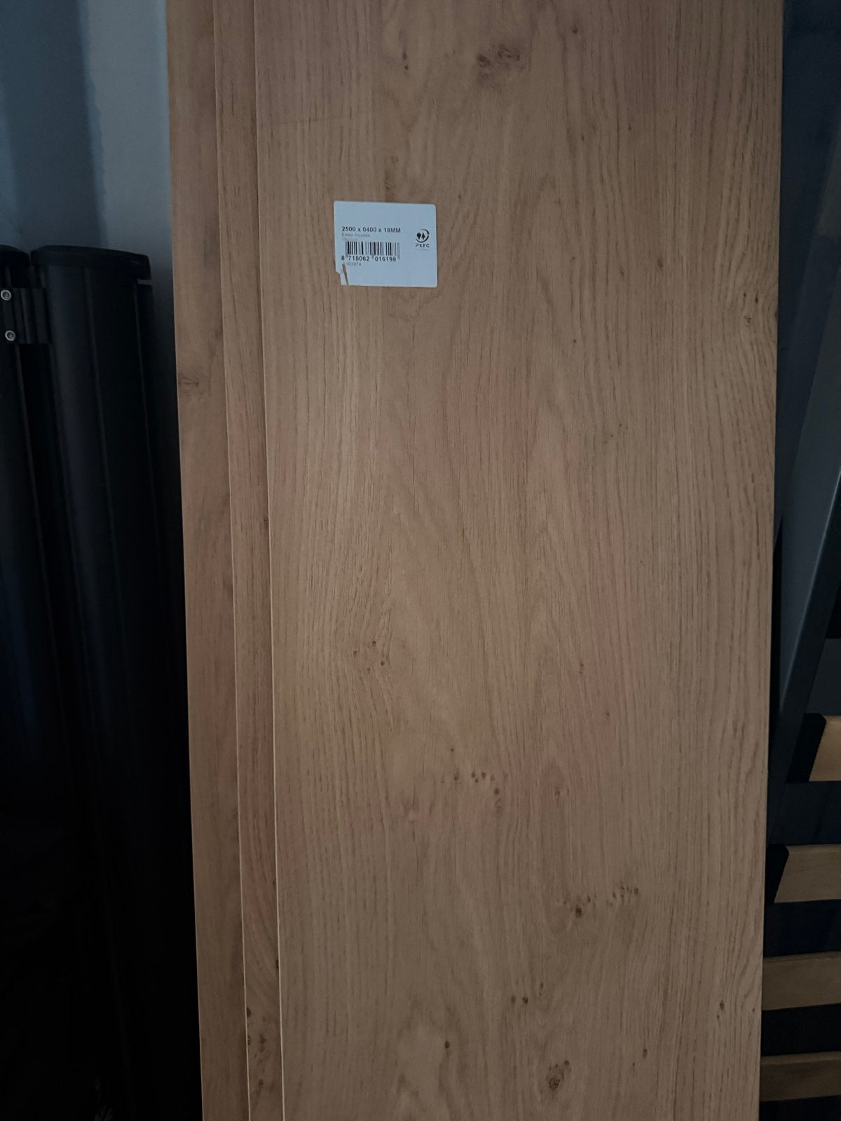 Eiken fineer deurpanelen met afgewerkte randen, Doe-het-zelf en Verbouw, Hout en Planken, Ophalen, Minder dan 25 mm, Eiken, Overige typen