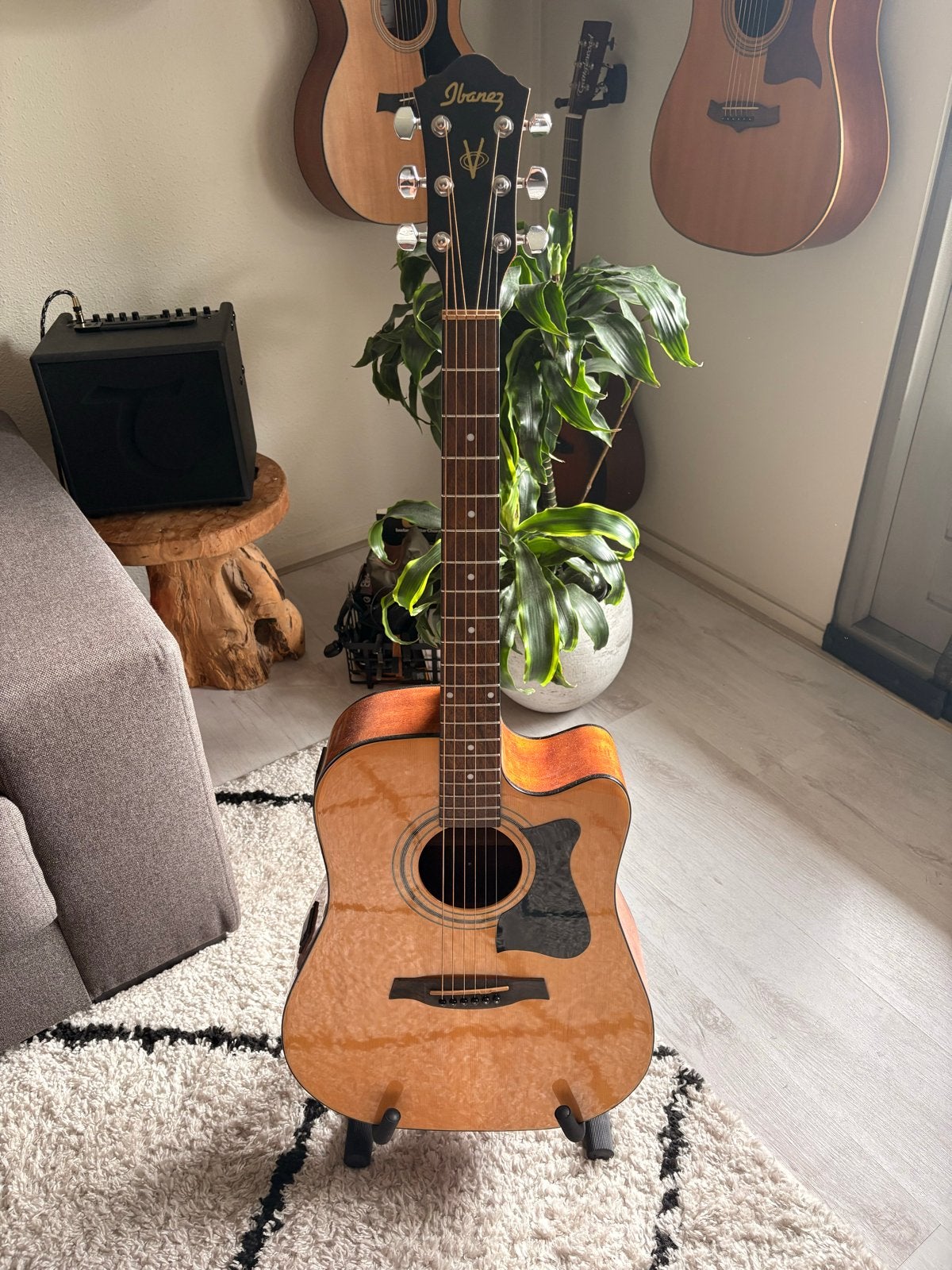 Ibanez V72ECE NT akoestische gitaar met element, Muziek en Instrumenten, Ophalen, Gebruikt, Western- of Steelstringgitaar, Met (piezo-)element