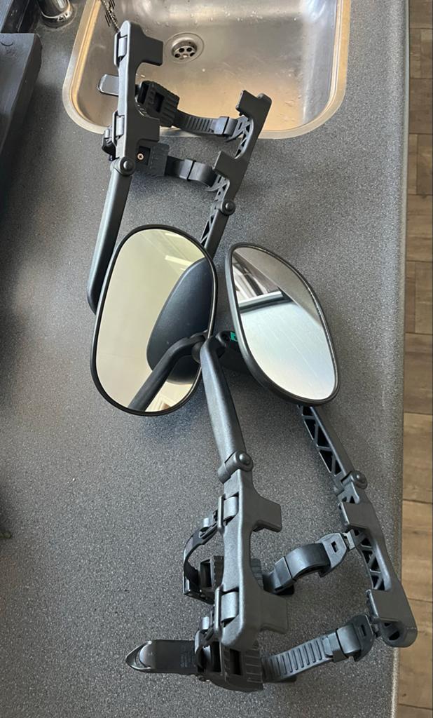 Reich Handy Mirror XL caravan spiegels (set van 2), Ophalen of Verzenden, Zo goed als nieuw