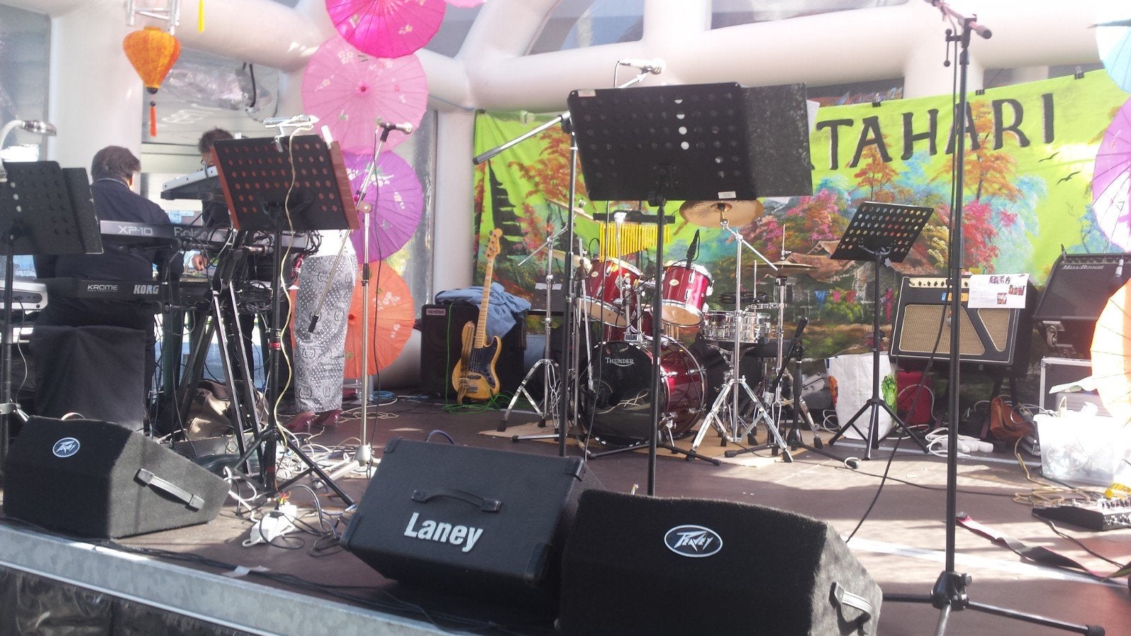 Complete drumstel met veel extra's wegens stoppen drummer, Ophalen
