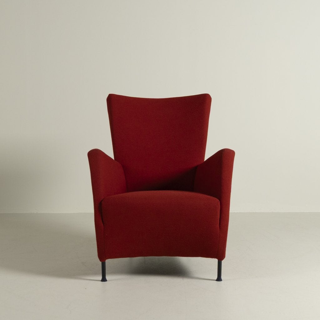 Montis Windy Fauteuil Rood Stof - Zwart, Niet ingevuld, Zo goed als nieuw, Niet ingevuld, Niet ingevuld