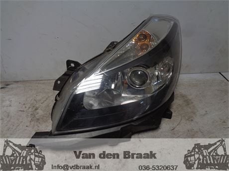 Renault Clio 2005-2008 Koplamp links, Gebruikt, -, Renault, Herkomst onderdeel bekend