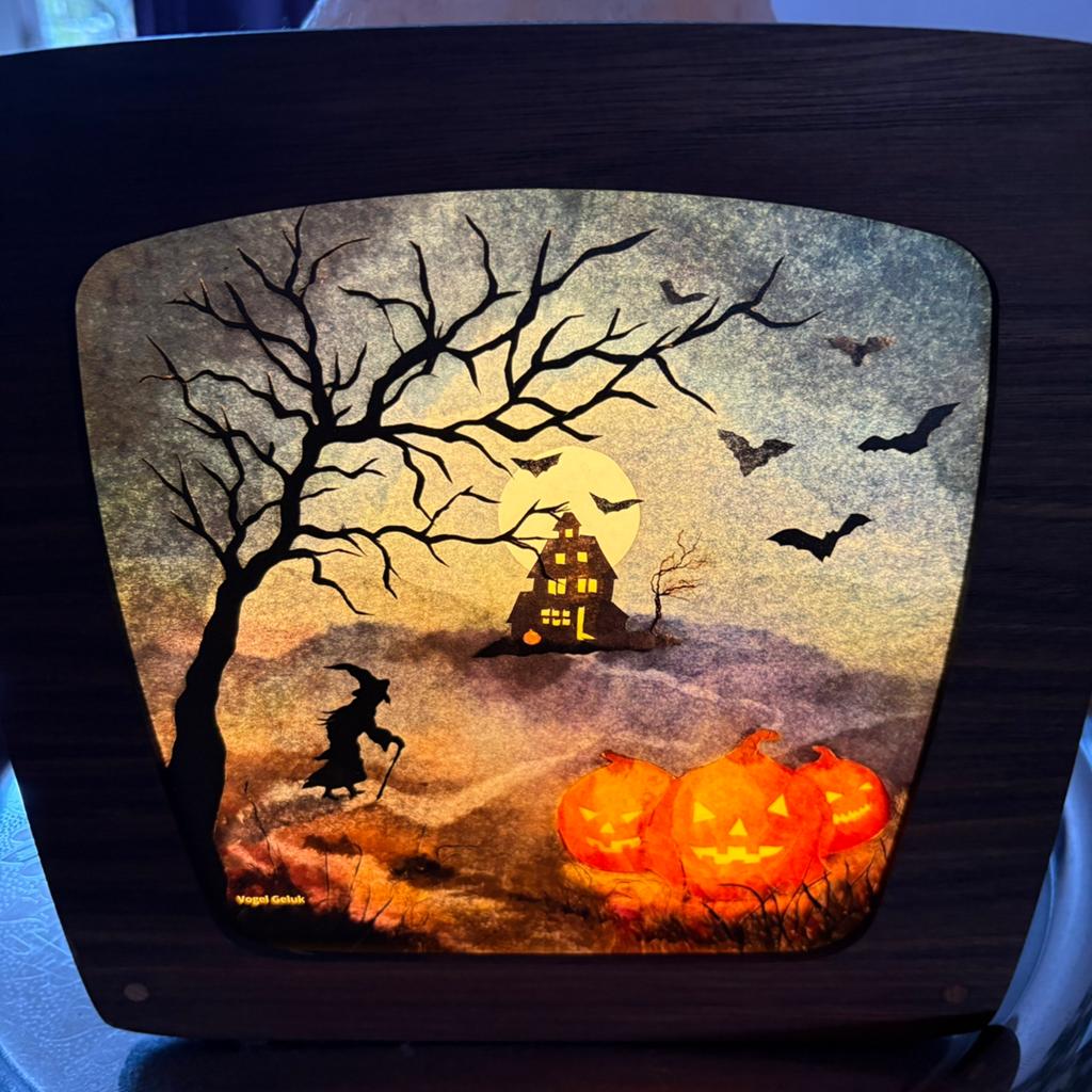 Toverplaat Halloween, Ophalen
