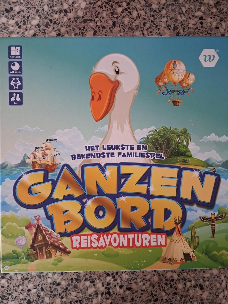 Ganzenbord z.g.a.n, Ophalen