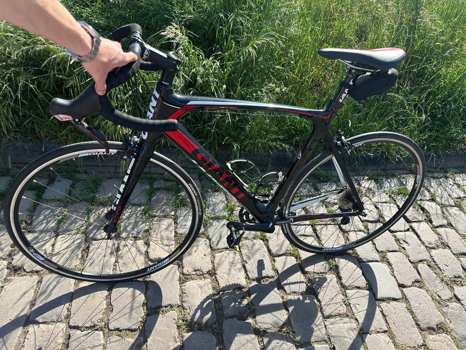 Giant TCR Carbon Racefiets - Lichtgewicht en Snel, Gebruikt, Carbon, Meer dan 20 versnellingen, Heren