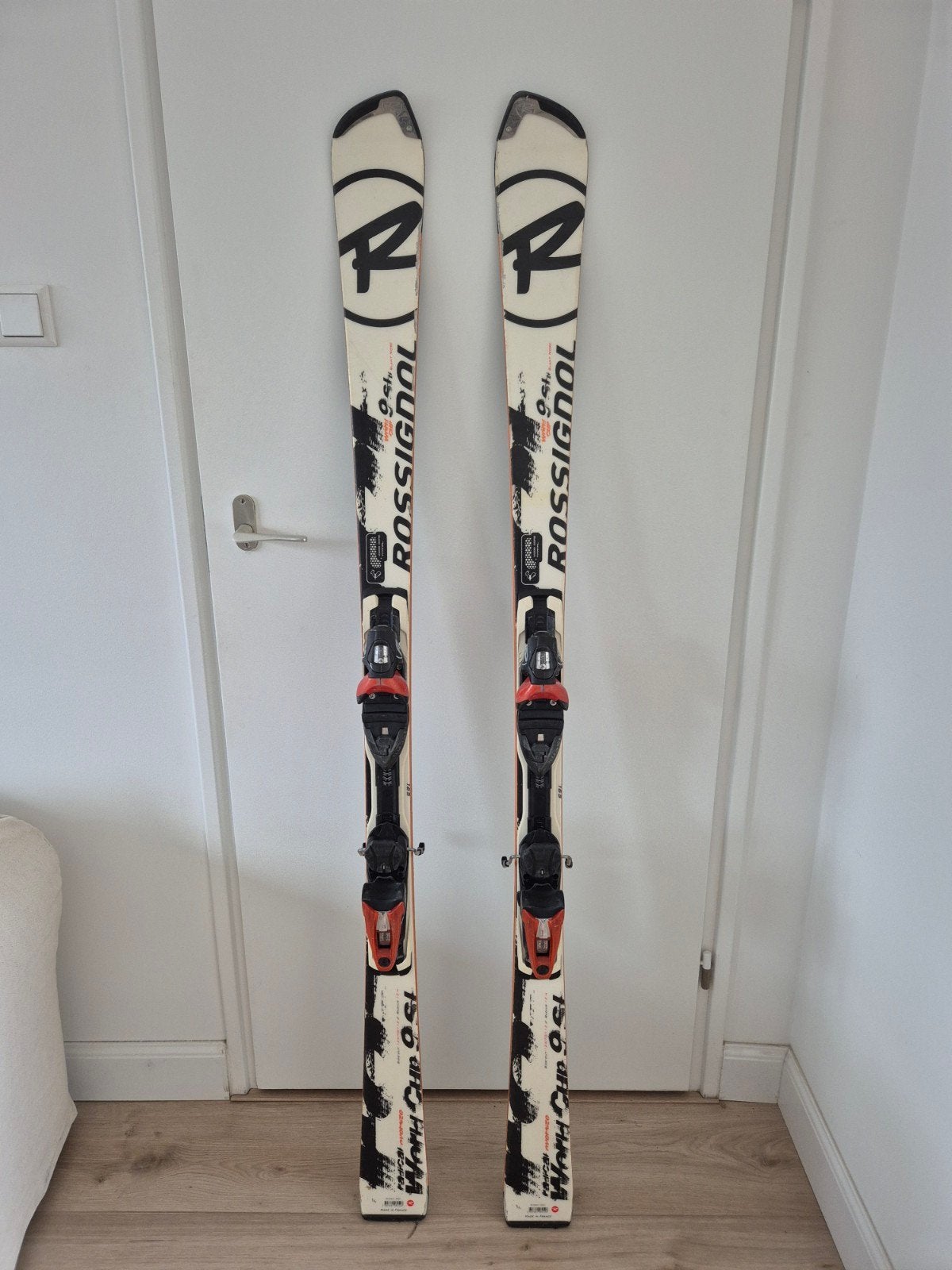 Rossignol World Cup 9.5ti Ski's 165cm met bindingen, Ophalen, 160 tot 180 cm, Gebruikt, Rossignol