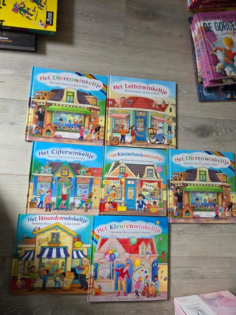 Fien en Teun - 8x boeken, Ophalen of Verzenden, Gelezen, 3 tot 4 jaar